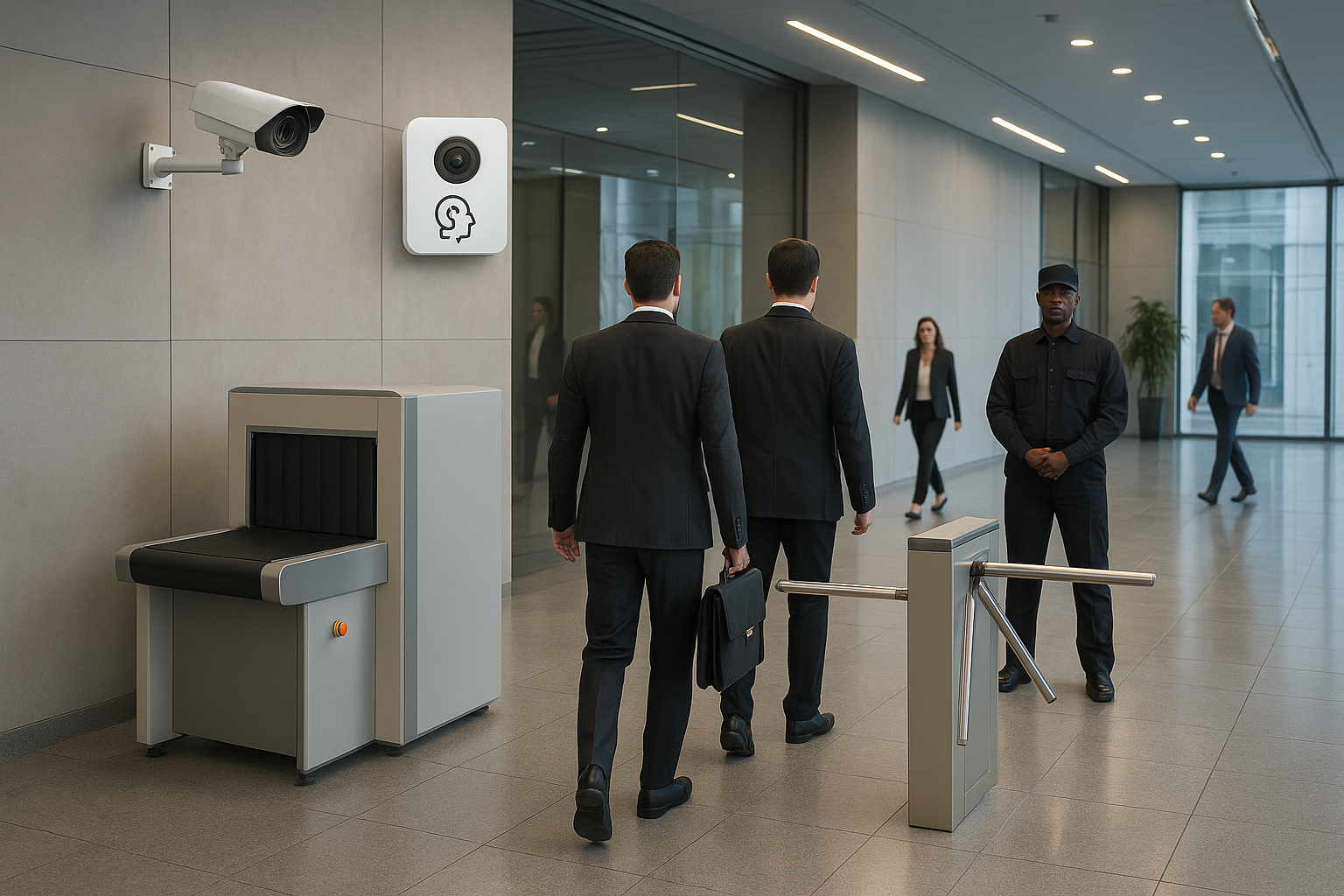 گیت کنترل تردد و امنیت فیزیکی