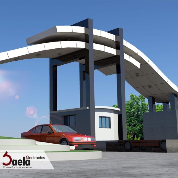 گیت کنترل تردد خودرو پیشرفته