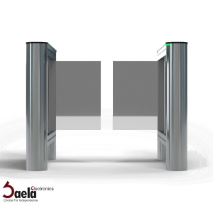Turnstile gate design for safe entry and exit