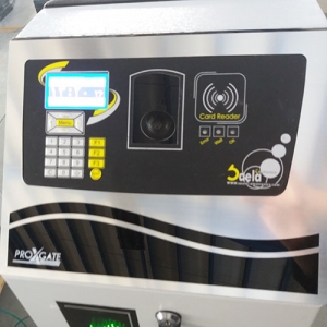 نصب دستگاه حضور غیاب روی گیت S300