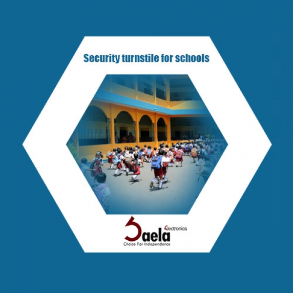 Turnstile gate for schools