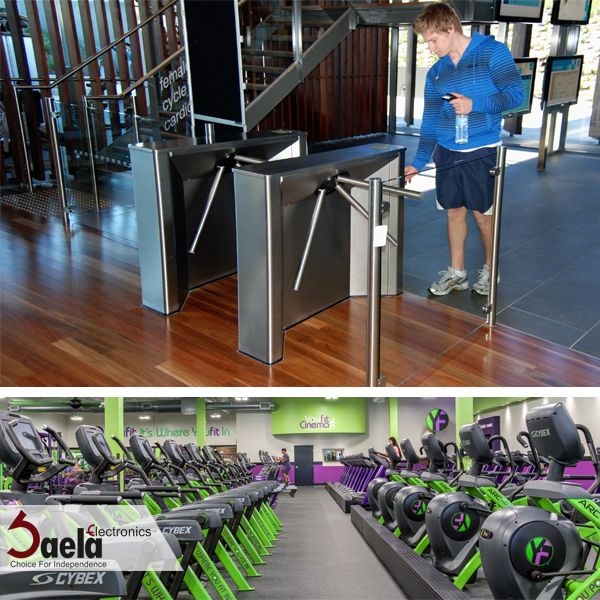 گیت باشگاهی از وسایل باشگاه بدنسازی