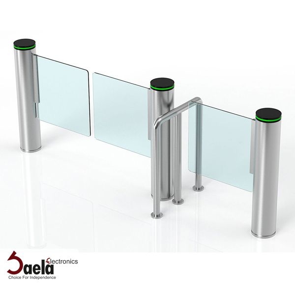 گیت کنترل تردد شیشه ای لوکس