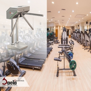 بررسی گیت کنترل تردد باشگاه بدنسازی