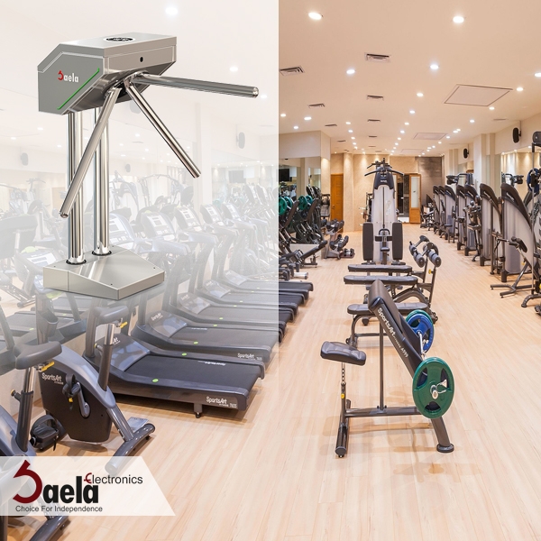 بررسی گیت کنترل تردد باشگاه بدنسازی