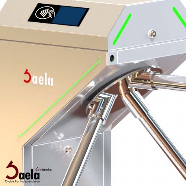 Application of Saela Turnstile Gate